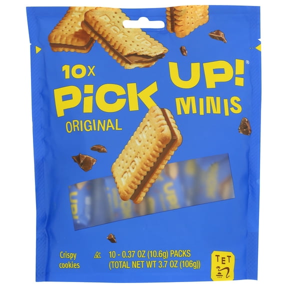 Bahlsen Pick Up Mini Cookies 1Oct 3.7 oz (Pack of 14)