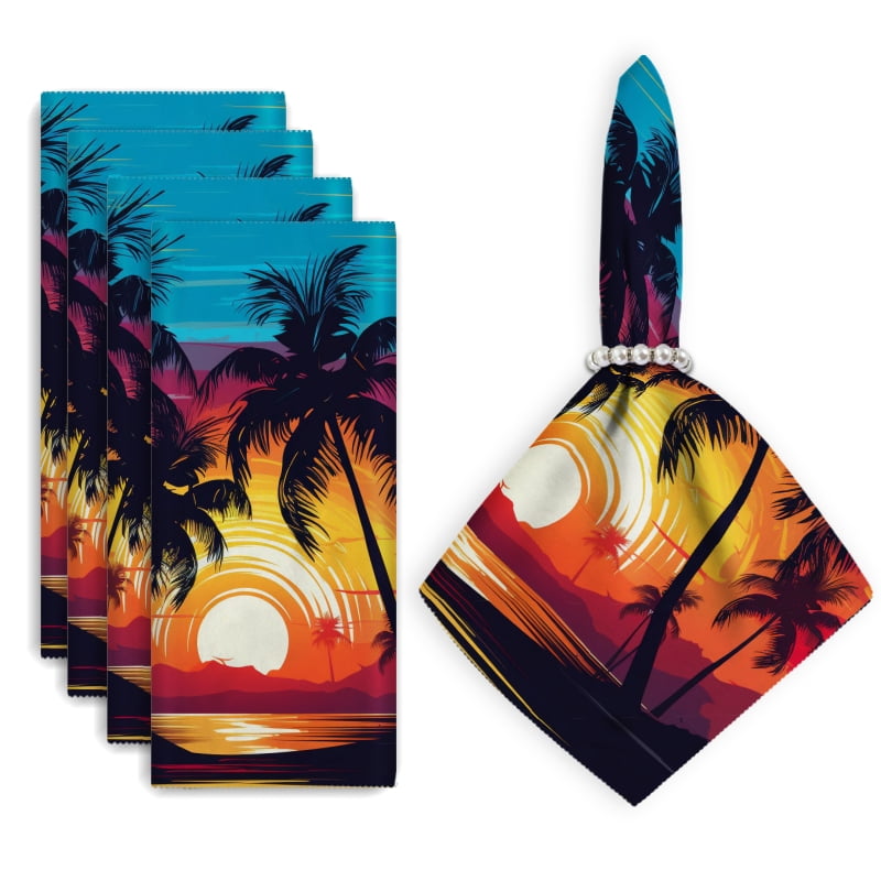 Bellamy Sunset Cocktail Napkins