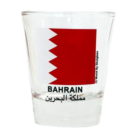 Bahrain Flag Shot Glass