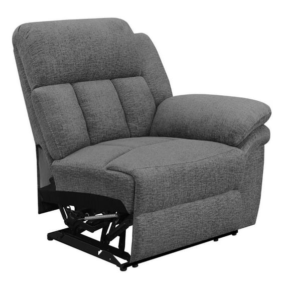 Bahrain Modular Sectional RAF Recliner Charcoal