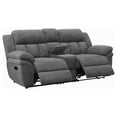 thumbnail image 1 of Bahrain Upholstered Motion Loveseat Charcoal, 1 of 17