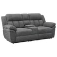 thumbnail image 1 of Bahrain Upholstered Power Loveseat Charcoal, 1 of 10