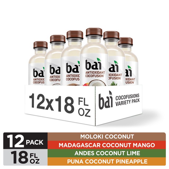 Bai Antioxidant Cocofusion 12 x 18 oz. Variety Pack
