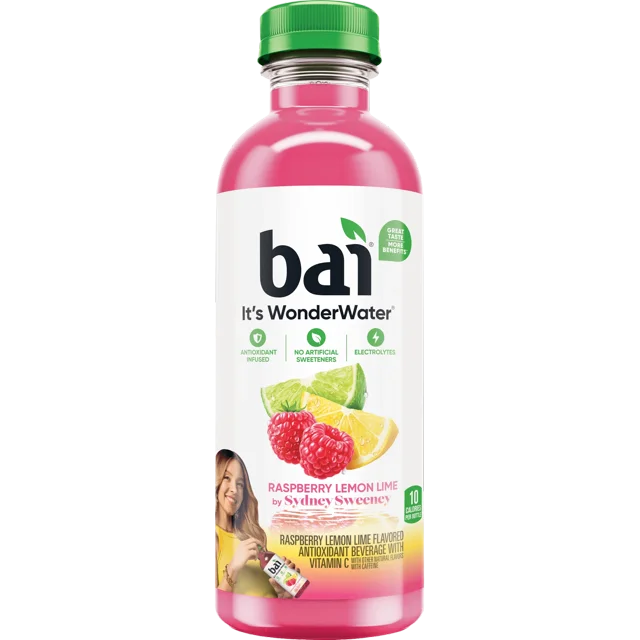 Bai Antioxidant Infusion Beverage, Raspberry Lemon Lime, 18oz (12 PACK ...