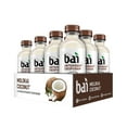 Bai Coconut Flavored Water, Molokai Coconut, Antioxidant Infused Drinks, 18 Fluid Ounce Bottles