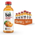 thumbnail image 1 of Bai Flavored Water, Costa Rica Clementine, Antioxidant Infused Drinks, 18 Fluid Ounce Bottles, 12 count, 1 of 9