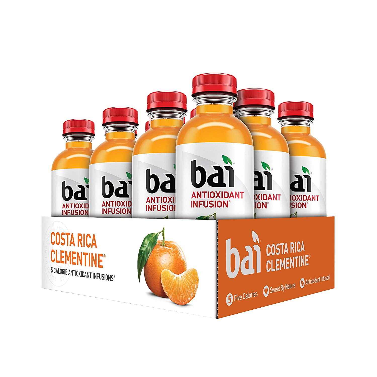 Bai Flavored Water, Costa Rica Clementine, Antioxidant Infused Drinks