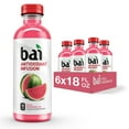 thumbnail image 1 of Bai Flavored Water, Kula Watermelon, Antioxidant Infused Drinks, 18 Fluid Ounce Bottle, 6 count, 1 of 4
