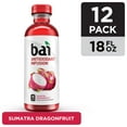 thumbnail image 1 of Bai Gluten-Free, Sumatra Dragonfruit, Antioxidant Infused Drink, 18 Fl Oz, 12 Pack Bottles, 1 of 13