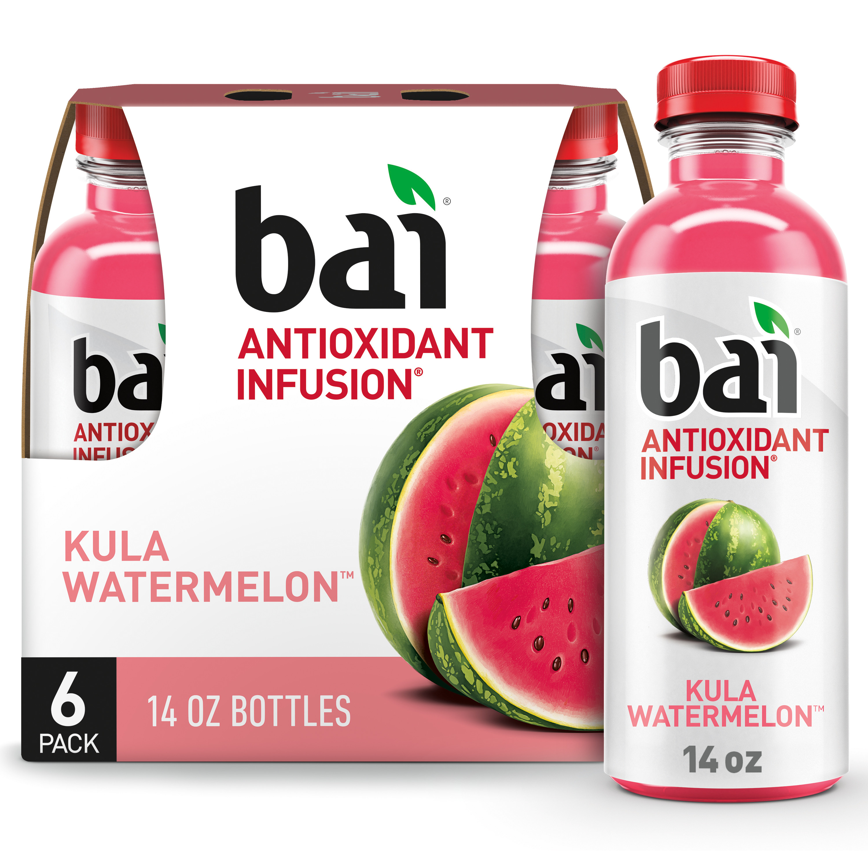Bai Beverage, Raspberry Lemon Lime 18oz (12 PACK) - Walmart.com