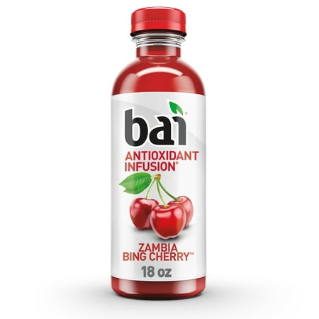 product image of Bai Zambia Bing Cherry Antioxidant Infusion Flavored Water, 18 fl oz, Bottle