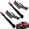 thumbnail image 1 of BaiCH 2-Pack Rear Seat Quick Latch Release Kit for Ford Pickup Trucks F150/F250/F350 – Black Straps, 1 of 9