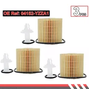 BaiCH Engine Oil Filter, Pack of 3, Fits Toyota Scion Lexus OE #04152-YZZA1, Genuine New Set
