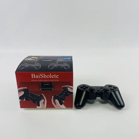 BaiSholete Home video game machines,Home Video Game Console with Wireless Controllers, Classic Gaming System for Family Entertainment