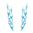 thumbnail image 1 of BaiTrend 1 Pair Fashion Flame Fire Reflective Car Vehicle Hood Decals Stickers Decoration, 1 of 5