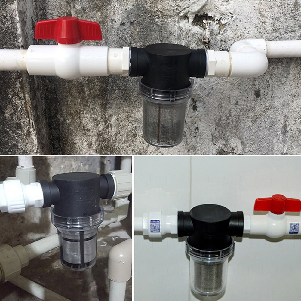 BaiTrend 20 25 32mm Irrigation Pipe Filter Garden In Line Water Pump ...