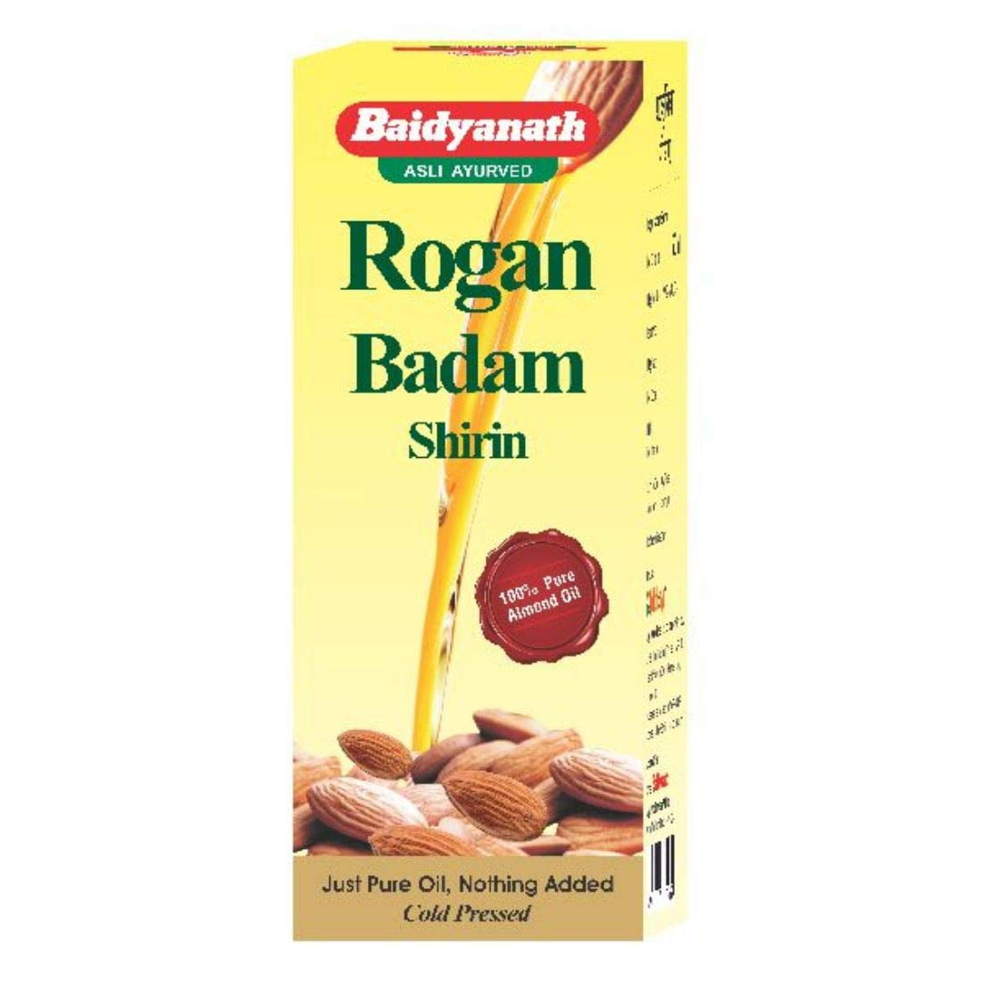 Baidyanath Rogan Badam Tel 25 MlRogan Badam Shirin Almond Oil For