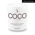 thumbnail image 1 of Baies Natural Coconut Apricot Wax Candle, 1 of 14