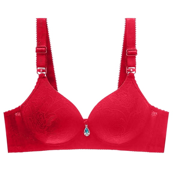 Baikeli My Orders Placed Recently By Me Womem's Solid Color Thickened Middle Decoration Bra Daily Bra,Bras for Women