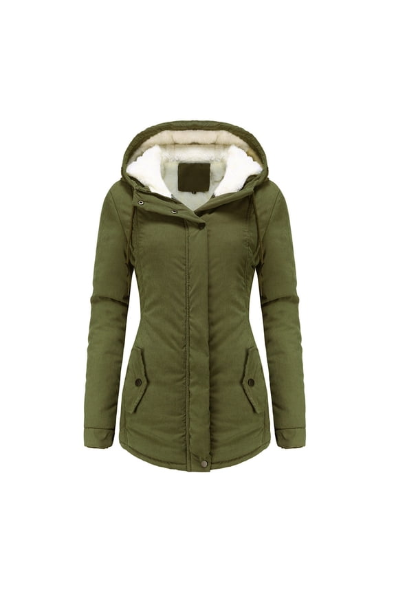 Winter Long Coats for Women Thick Warm Puffer Down Plus Size Hooded Jackets Casual Solid Parkas Outwear Oversized Coat