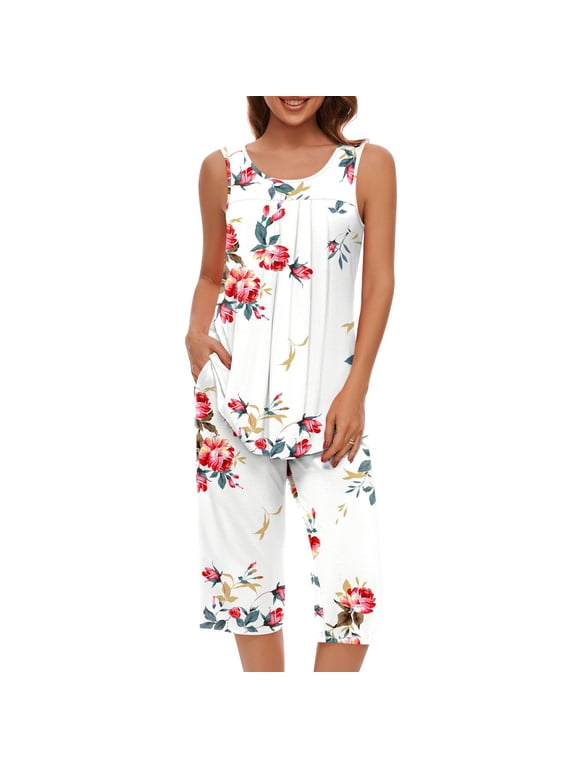 Womens Sets Clearance Two Piece Outfits for Women Plus Size Suits Striped Tops Drawstring Waist Pants Jogger Sets with Pockets 2 Piece Jumpsuit for Women