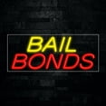 thumbnail image 1 of Bail Bonds-LED Neon Sign 30"L x 12"H #30014, 1 of 3