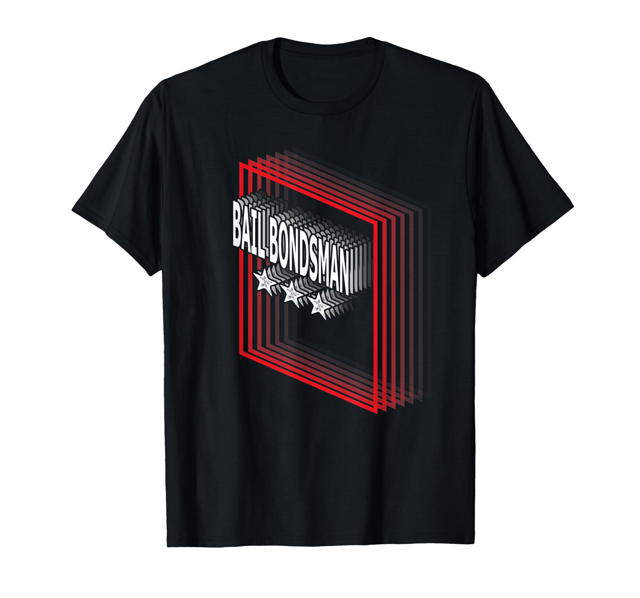Bail Bondsman Job Title Appreciation Retro TShirt