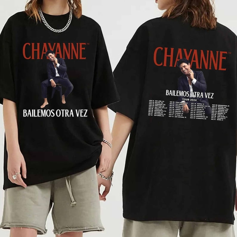 Bailemos Otra Vez Tour 2025 Shirt, Chayanne Fan Shirt, Chayanne 2025