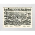 thumbnail image 1 of Bailey 18x14 White Modern Wood Framed Museum Art Print Titled - Wickford Rhode Island - Bailey 1888, 1 of 4