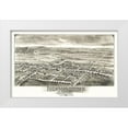 thumbnail image 1 of Bailey 24x16 White Modern Wood Framed Museum Art Print Titled - Newmanstown Sheridan Pennsylvania - Bailey 1898, 1 of 4