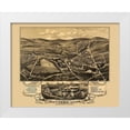 thumbnail image 1 of Bailey 24x20 White Modern Wood Framed Museum Art Print Titled - Maynard Massachusetts - Bailey 1879, 1 of 4