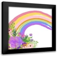 thumbnail image 1 of Bailey, Ann 12x12 Black Modern Framed Museum Art Print Titled - Over the Rainbow 1, 1 of 5