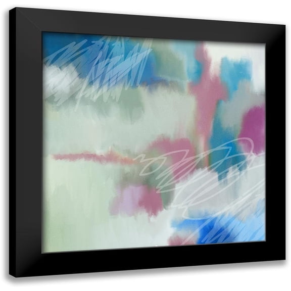 Bailey, Ann 12x12 Black Modern Framed Museum Art Print Titled - Pastel Buzz