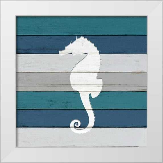 Bailey, Ann 12x12 White Modern Wood Framed Museum Art Print Titled - Planked 2