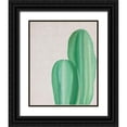 thumbnail image 1 of Bailey, Ann 12x14 Black Ornate Wood Framed with Double Matting Museum Art Print Titled - Linen Cactus 2, 1 of 4