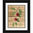 thumbnail image 1 of Bailey, Ann 12x14 Black Ornate Wood Framed with Double Matting Museum Art Print Titled - Pressed Fruit 3, 1 of 4