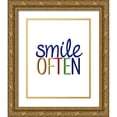 thumbnail image 1 of Bailey, Ann 12x14 Gold Ornate Wood Framed with Double Matting Museum Art Print Titled - Play Nice 3, 1 of 4