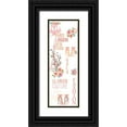 thumbnail image 1 of Bailey, Ann 13x32 Black Ornate Wood Framed with Double Matting Museum Art Print Titled - Fashion Floral 2, 1 of 4