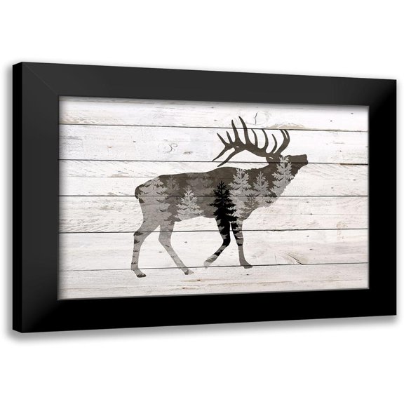 Bailey, Ann 14x11 Black Modern Framed Museum Art Print Titled - Into the Forest 2