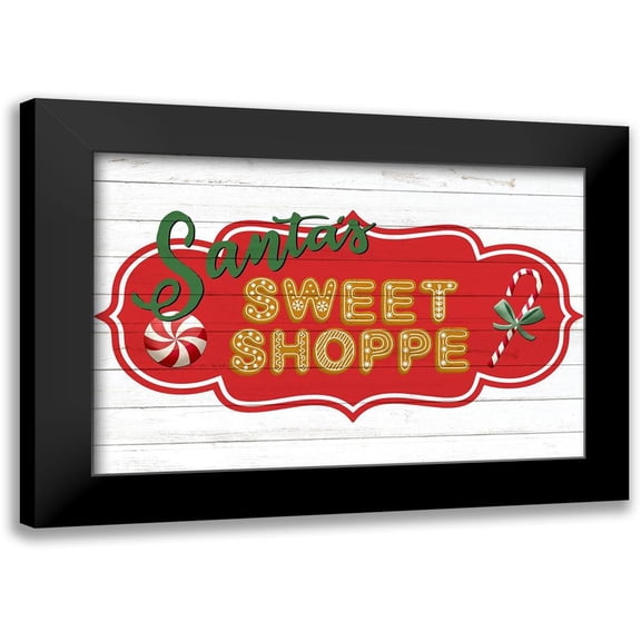 Bailey, Ann 14x11 Black Modern Framed Museum Art Print Titled - Sweet Shoppe