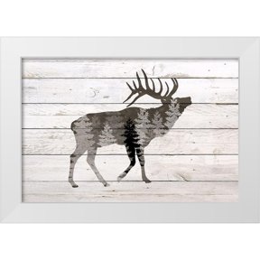 Bailey, Ann 14x11 White Modern Wood Framed Museum Art Print Titled - Into the Forest 2