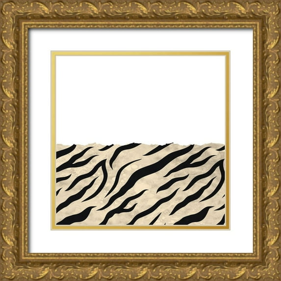Bailey, Ann 15x15 Gold Ornate Wood Framed with Double Matting Museum Art Print Titled - Exotic Safari 3