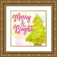 thumbnail image 1 of Bailey, Ann 15x15 Gold Ornate Wood Framed with Double Matting Museum Art Print Titled - Merry and Bright, 1 of 4