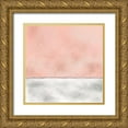 thumbnail image 1 of Bailey, Ann 15x15 Gold Ornate Wood Framed with Double Matting Museum Art Print Titled - Pink Sunset, 1 of 4