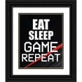 thumbnail image 1 of Bailey, Ann 15x18 Black Ornate Wood Framed with Double Matting Museum Art Print Titled - Gamer 2, 1 of 4