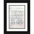 thumbnail image 1 of Bailey, Ann 17x24 Black Ornate Wood Framed with Double Matting Museum Art Print Titled - Buy Local Buy Fresh, 1 of 4