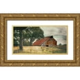 thumbnail image 1 of Bailey, Ann 18x11 Gold Ornate Wood Framed with Double Matting Museum Art Print Titled - Country Life, 1 of 4