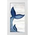 thumbnail image 1 of Bailey, Ann 18x32 White Modern Wood Framed Museum Art Print Titled - Whale Tails 1, 1 of 4