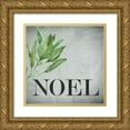 thumbnail image 1 of Bailey, Ann 20x20 Gold Ornate Wood Framed with Double Matting Museum Art Print Titled - Noel Square, 1 of 4