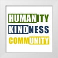 thumbnail image 1 of Bailey, Ann 20x20 White Modern Wood Framed Museum Art Print Titled - Humanity, 1 of 4